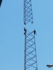 guyed-tower-construction